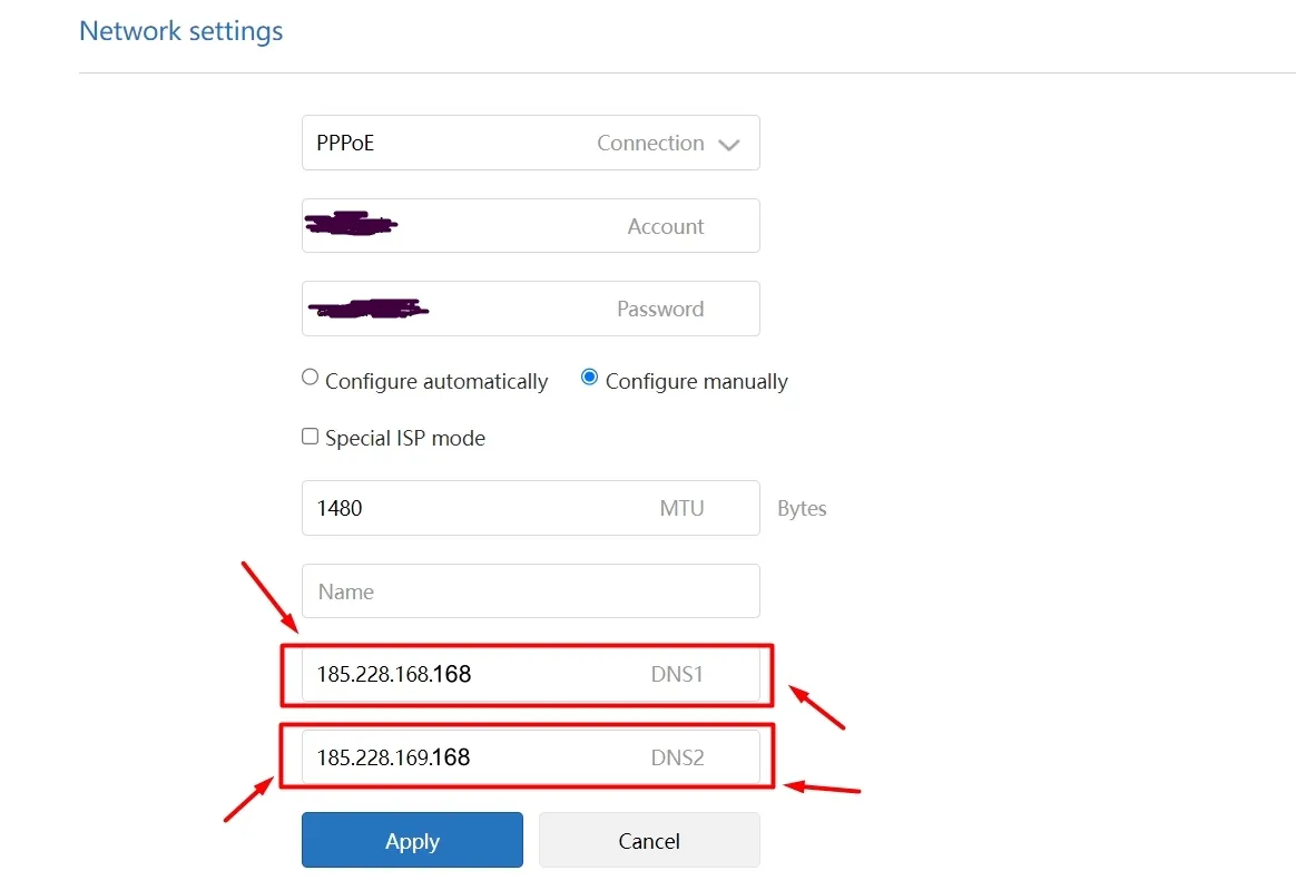 DNS Chaning in Mi Xiaomi Router DNS Chaning in Mi Xiaomi Router